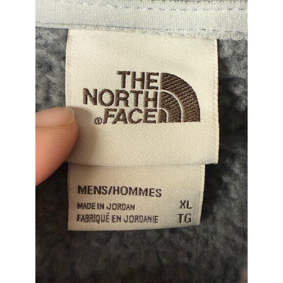 The North Face Gordon Lyons Half Zip Fleece Pullover Sherpa Liner Mens XL EUC - Picture 4 of 9